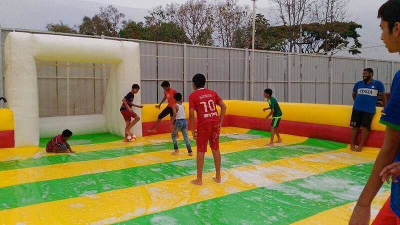 soap football bengaluru